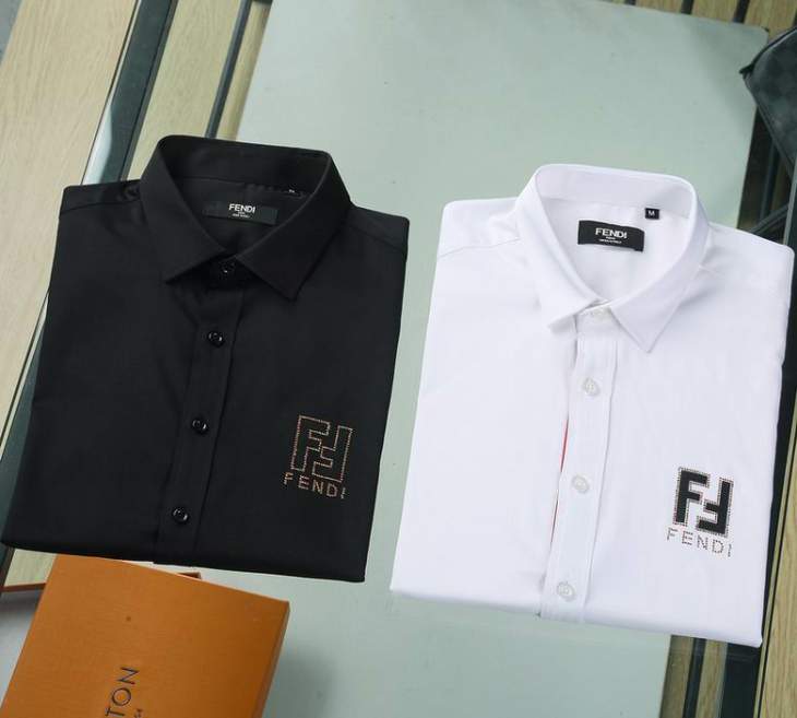 Picture of Fendi Shirt Long _SKUFendiM-3XL26nn4826264